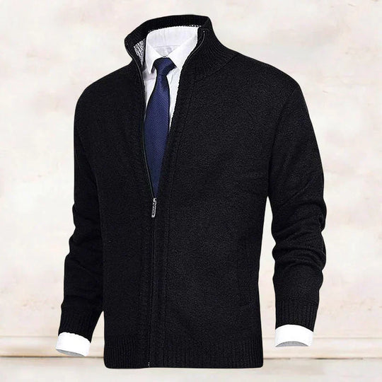 Saber™ - Cardigan mit Stehkragen und Zip-Up