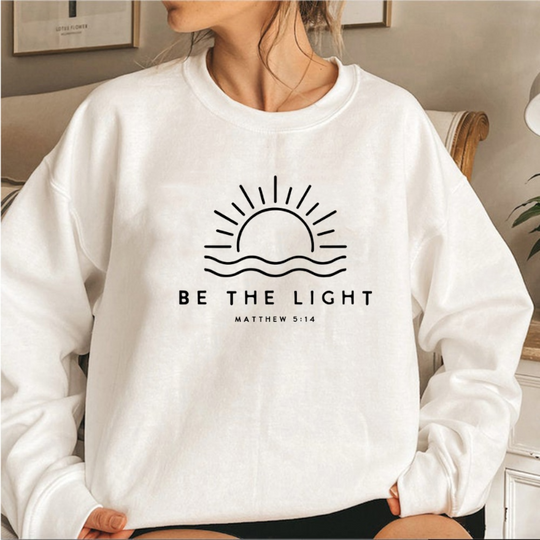 GIGI® - Stijlvolle Sweater "Be The Light"