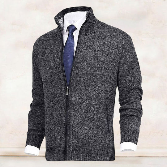 Saber™ - Cardigan mit Stehkragen und Zip-Up