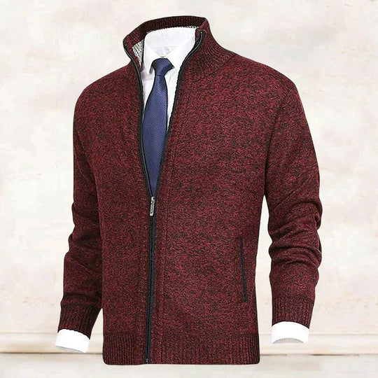 Saber™ - Cardigan mit Stehkragen und Zip-Up