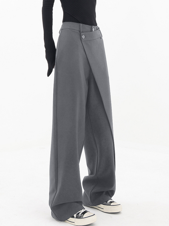 Wenche - Asymmetrische Baggy-Hose