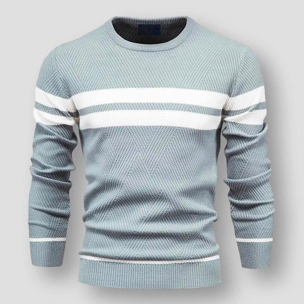 Alix™ - Gestreiften Strickpullover